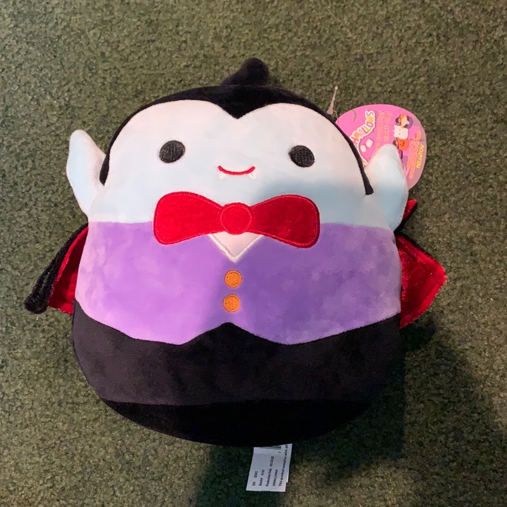 Squishmallow 8 Inch Vince Rare Halloween